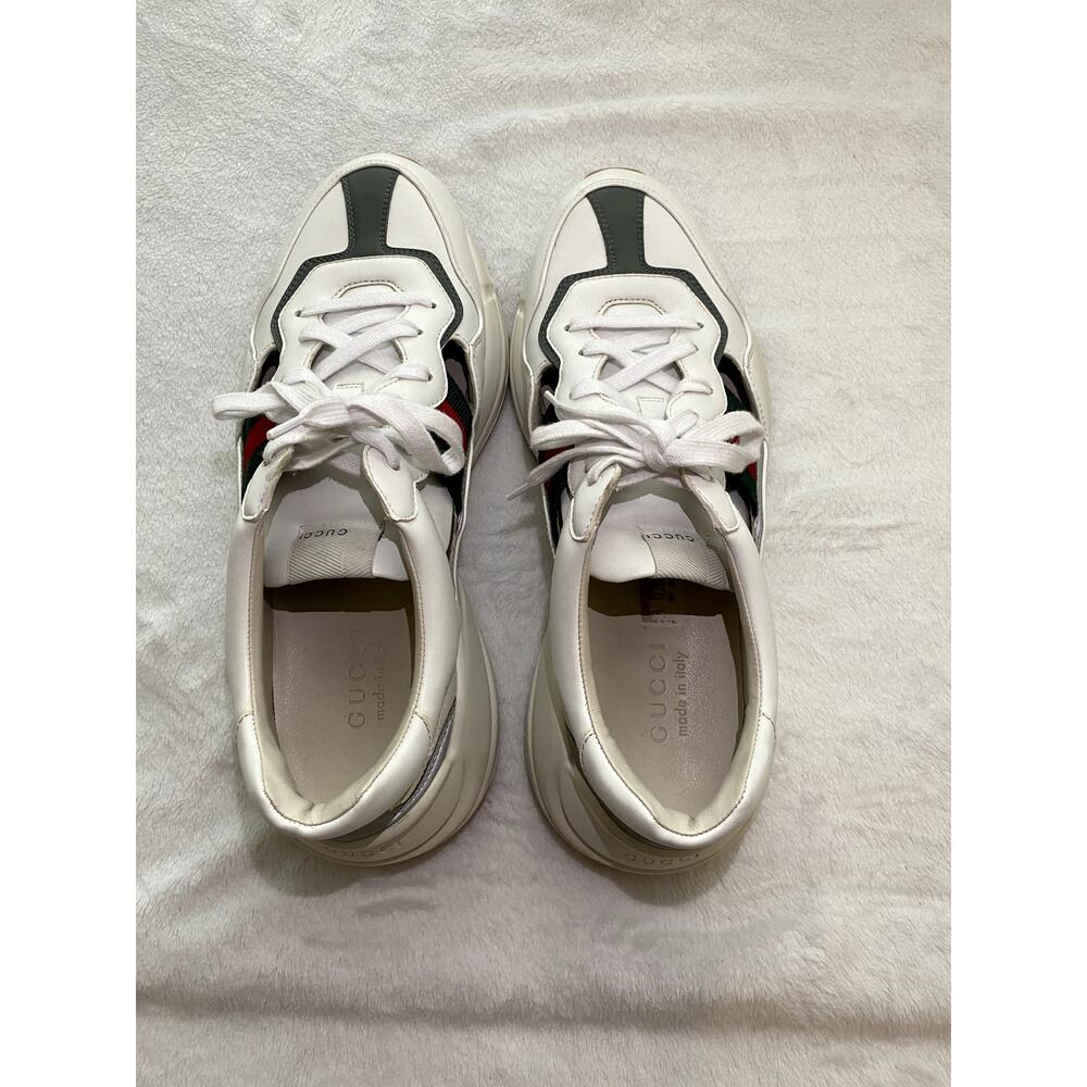 Gucci Rython Cut Out 100% Authentic RARE Mens Sz 10.5 - Picture 6 of 8